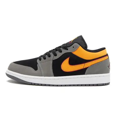 Jordan 1 orange outlet and grey