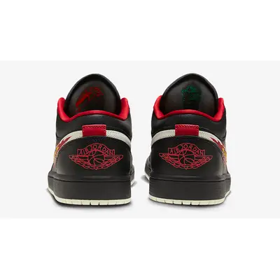 Air Jordan 1 Low Born To Fly Black Red | Where To Buy | FJ7073-010 ...