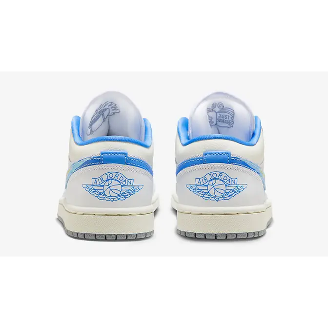Air Jordan 1 Low Born To Fly Sail University Blue | Where To Buy | The ...