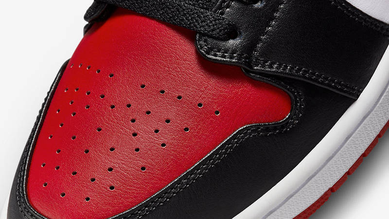 Air Jordan 1 Low Bred Toe 2023