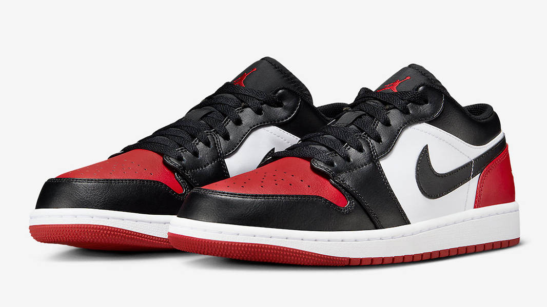 Air Jordan 1 Low Bred Toe 2023