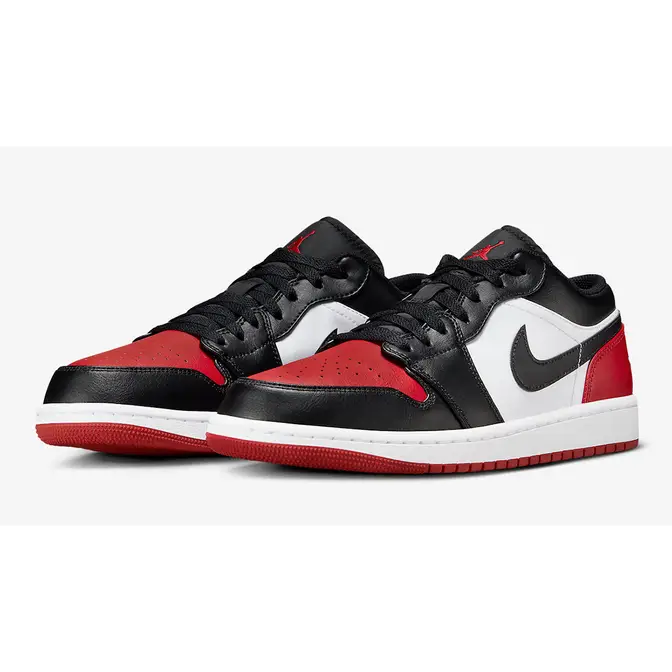 Air Jordan 1 Low Bred Toe 2023 | Where To Buy | 553558-161 | The