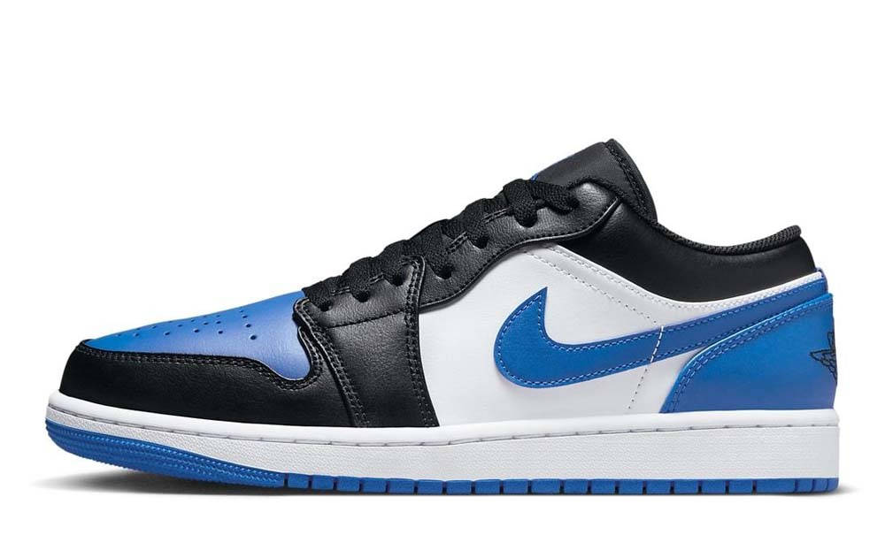 Black Blue 85 Dunk shirt for Jordan 1 Retro High Royal Toe