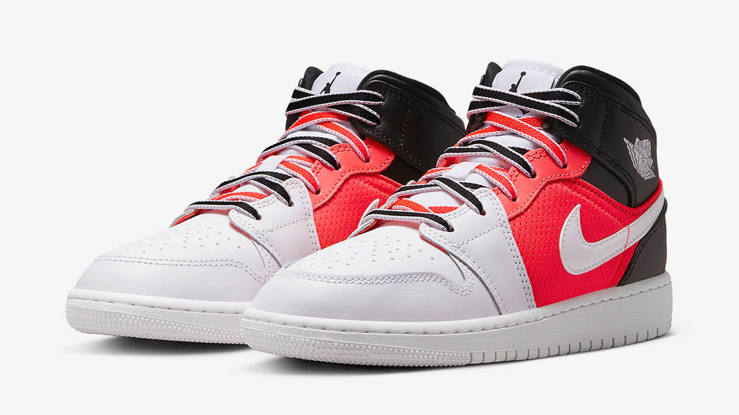Air Jordan 1 Mid GS Infrared 23 FB4417-016 Side