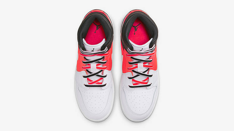 Air Jordan 1 Mid GS Infrared 23 FB4417-016 Top