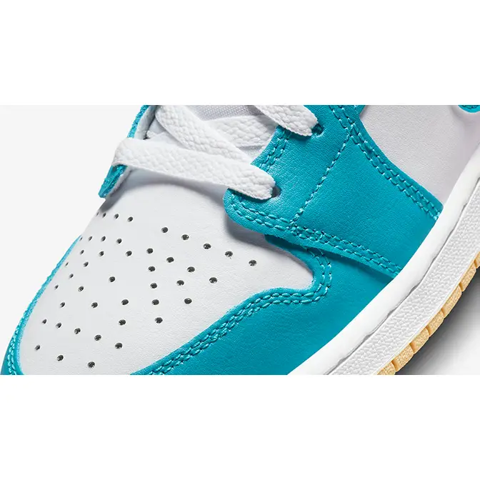 Air Jordan 1 Mid GS White Teal | Where To Buy | DQ8423-400 | The Sole ...