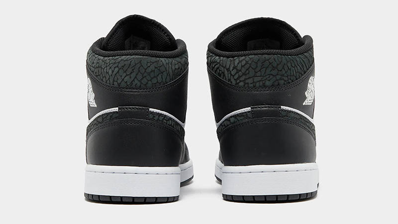 Air Jordan 1 Mid SE Panda Elephant FB9911-001 Back