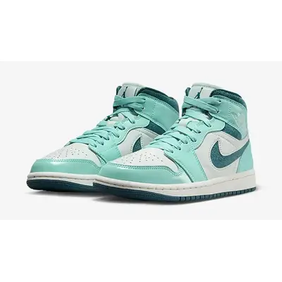 Air Jordan 1 Mid Teal Chenille | Where To Buy | DZ3745-300 | The