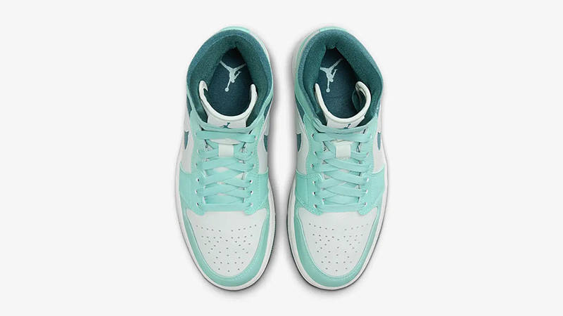 Air Jordan 1 Mid Teal Chenille