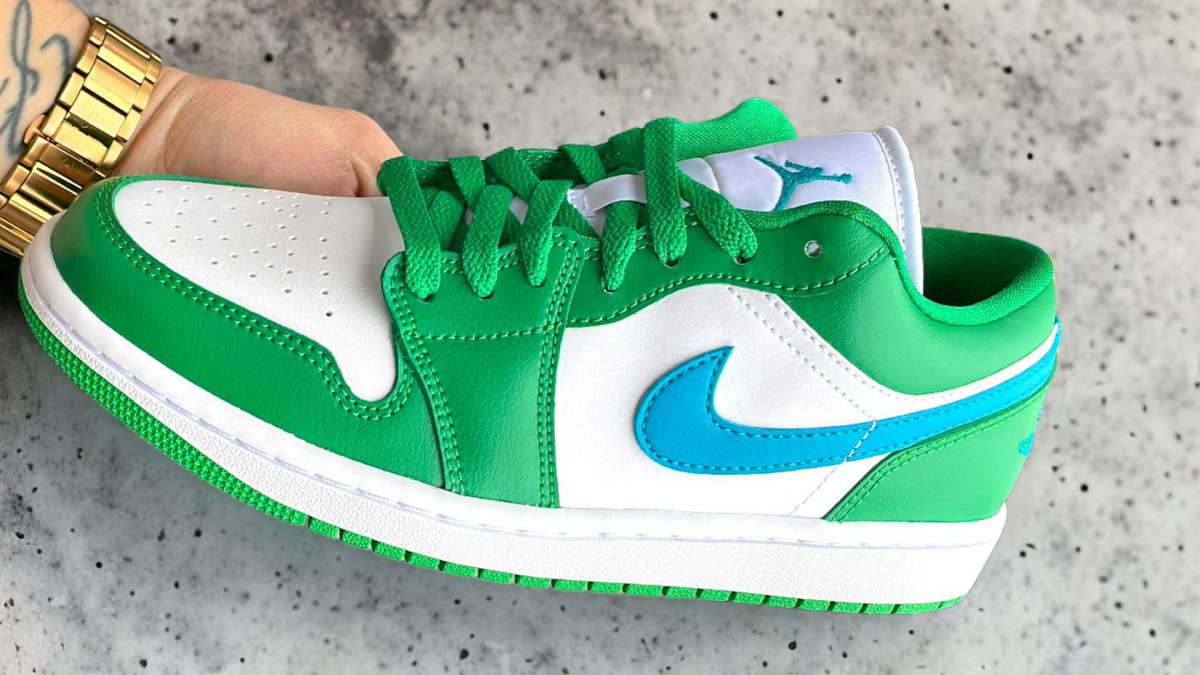 【在庫超激得】Nike Air Jordan 1 Low Lucky Green 靴