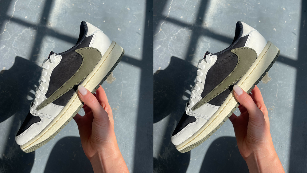 Travis Scott x Air Jordan 1 Low OG Olive