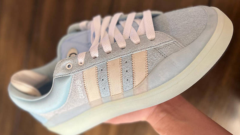 Bad Bunny x adidas Campus Blue Tint Detail