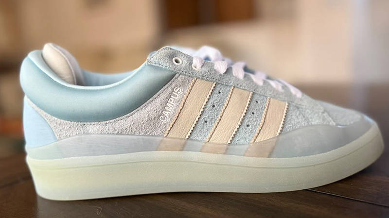 Bad Bunny x adidas Campus Blue Tint Side