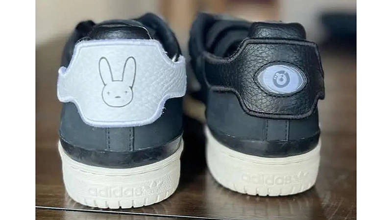Bad Bunny x adidas Forum Low Powerphase Black White Back 3