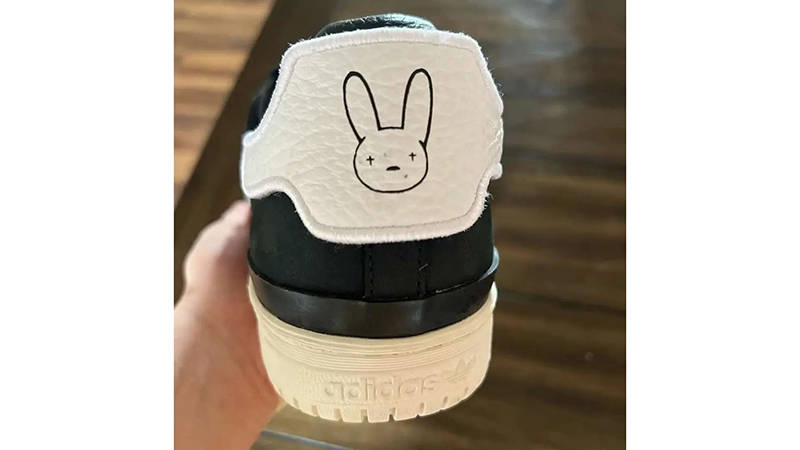 Bad Bunny x adidas Forum Low Powerphase Black White back