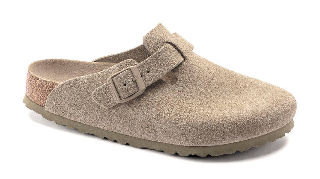 Birkenstock Boston Faded Khaki 1019054 Front