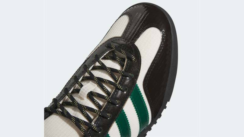 Blondey McCoy x adidas A.B. Gazelle Black Green Closeup