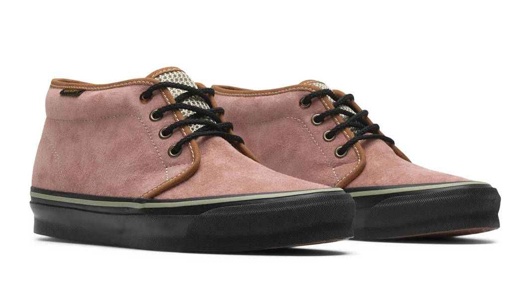 Bodega x Vans OG Chukka LX Red Black VN0A4U3GY25 Side