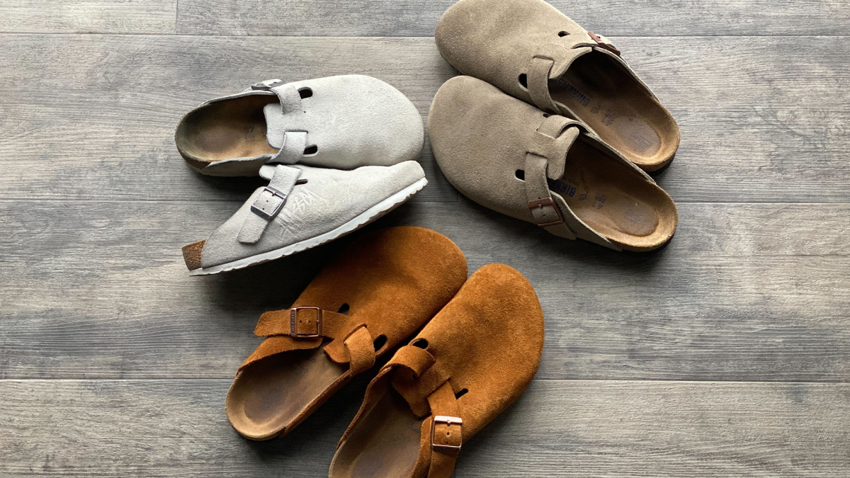 靴 Stussy x BIRKENSTOCK Boston Caramel 41 Stussy X Boston Shaggy 'Caramel' - Birkenstock - 1022972