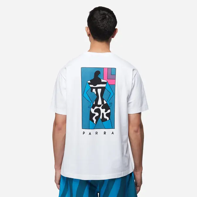 by Parra Art Anger SS Tee White Feature
