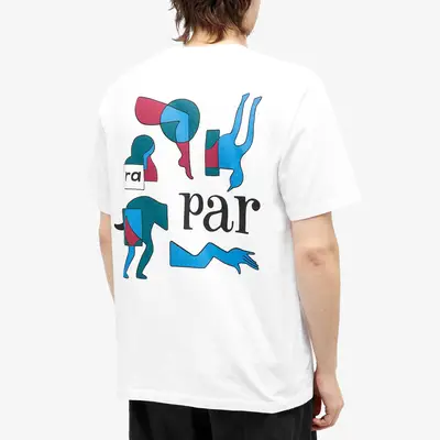 By Parra Rug Pull T-Shirt White Backside