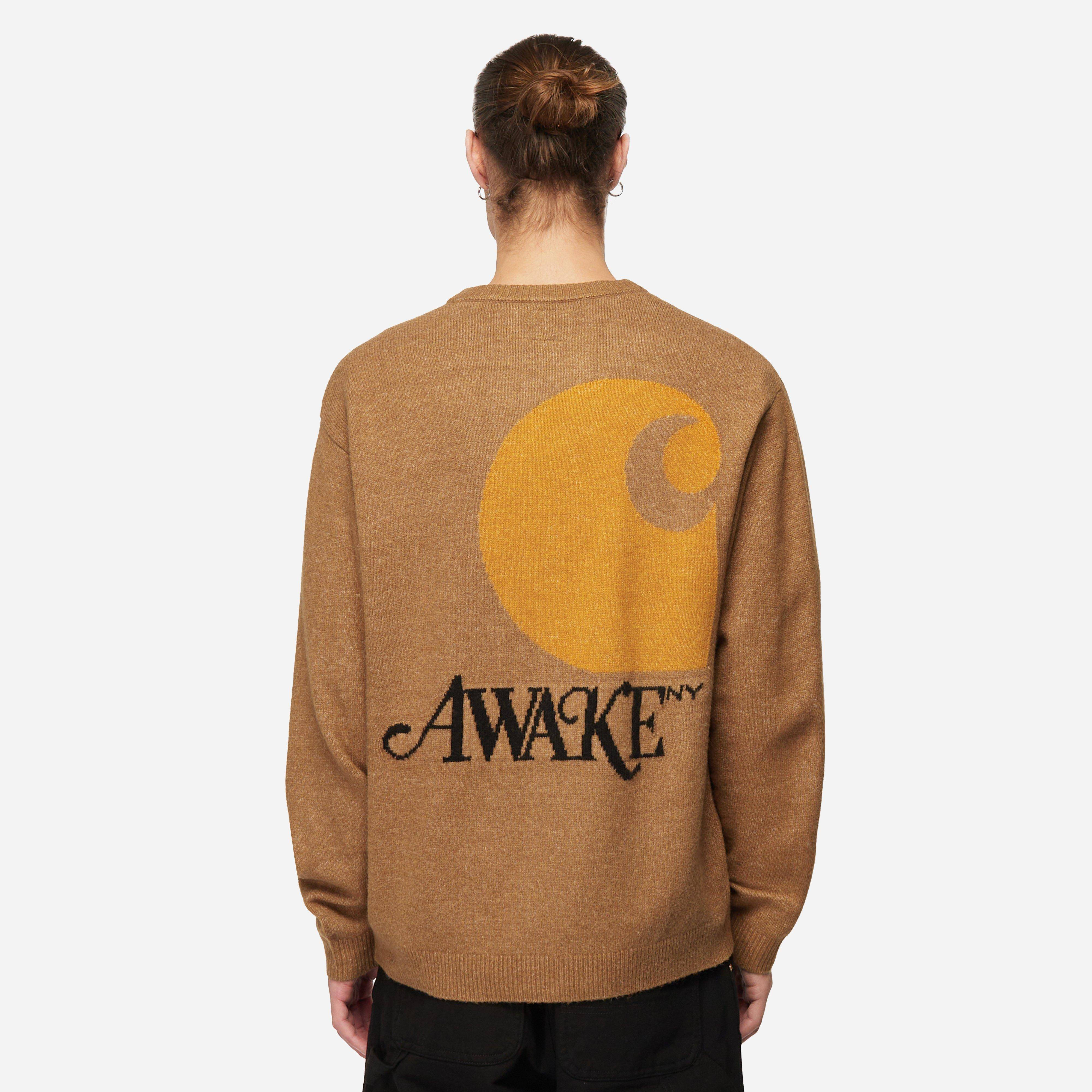 Carhartt WIP x Awake NY Cardigan | Where To Buy | awk-car23