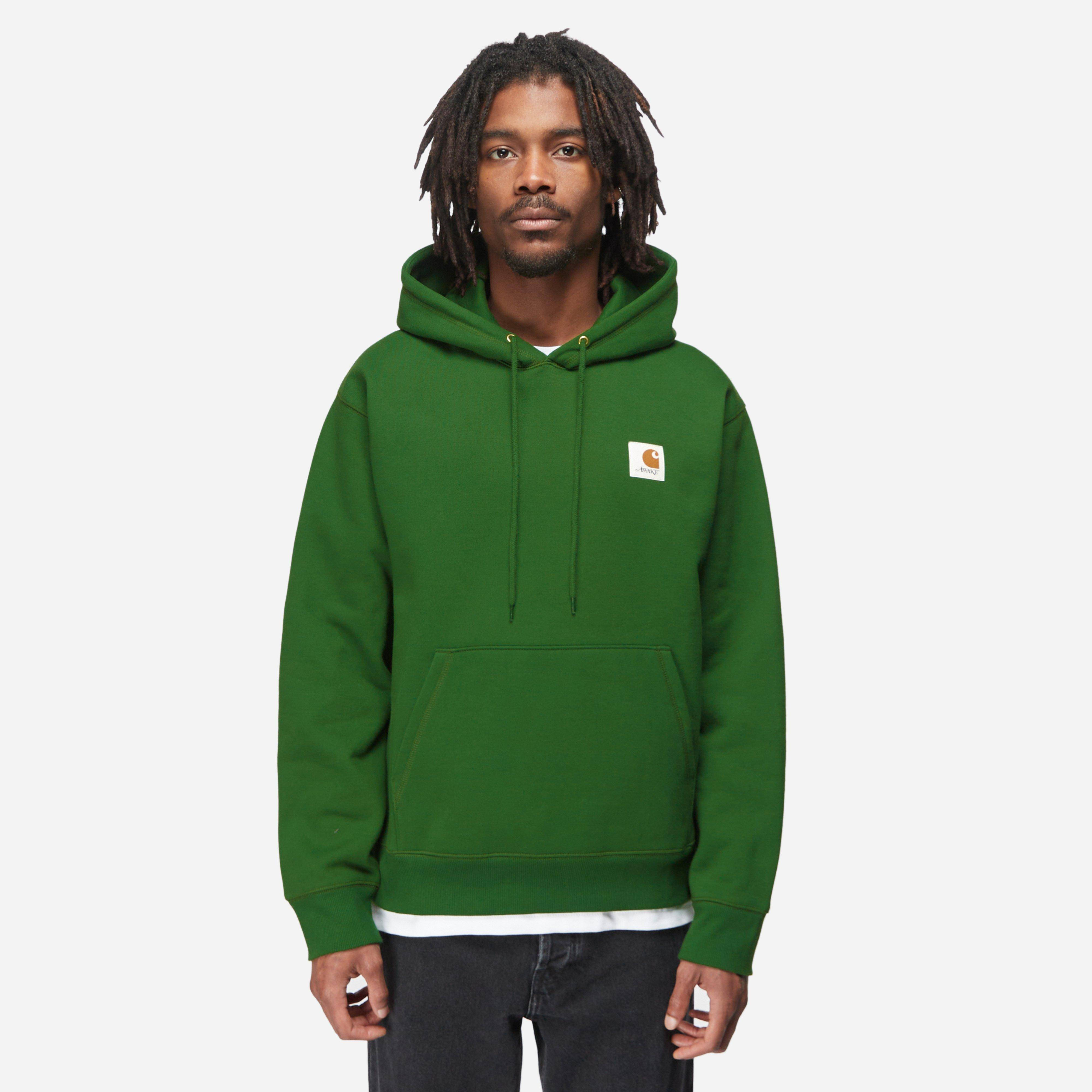 Carhartt canopy shop green hoodie