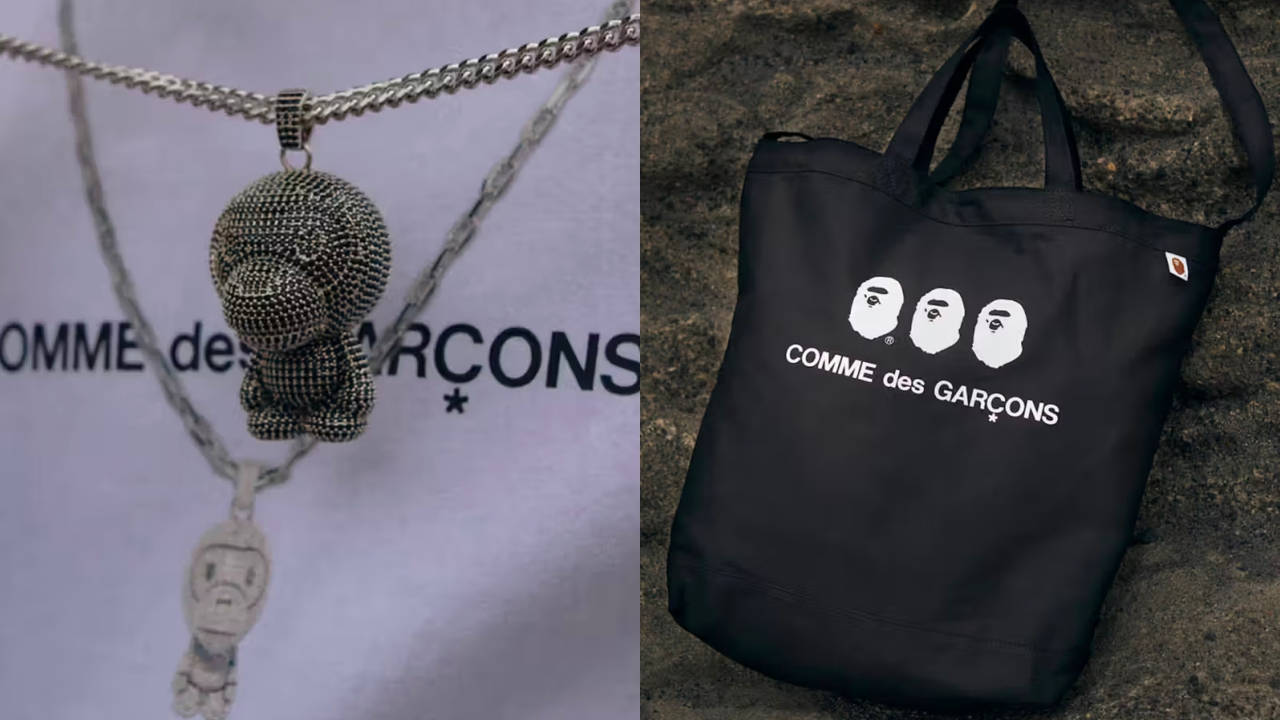 COMME des GARÇONS x BAPE Embrace Tie Dye Looks Ahead of Summer
