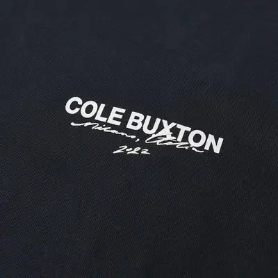 Cole Buxton END Exclusive Milano Tee Vintage Black Logo