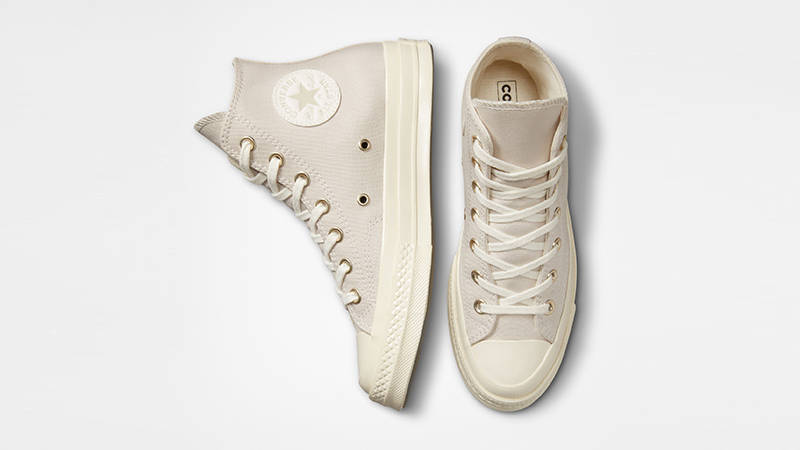 Converse Chuck 70 Festival Florals High Desert Sand Gold A03519C Top