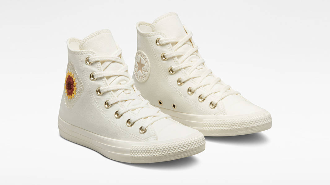 Converse Chuck Taylor Festival Florals High Sunflower Gold A03514C Side