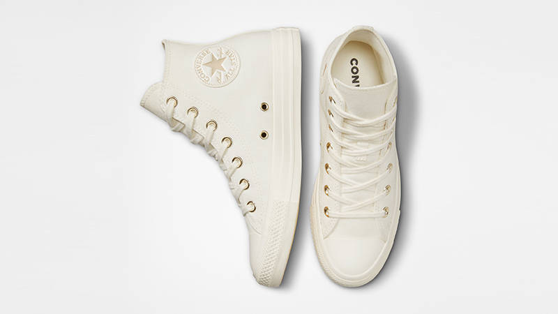 Converse Chuck Taylor Festival Florals High Sunflower Gold A03514C Top