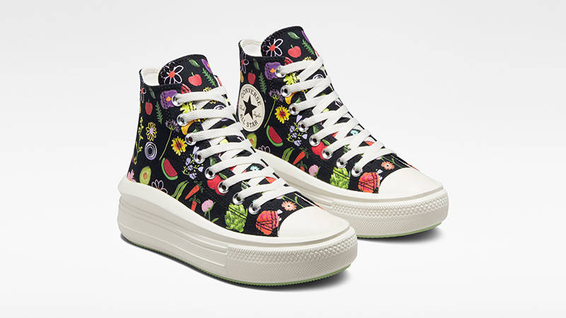 Converse Chuck Taylor Move Festival Smoothie Platform High Black A06064C ide