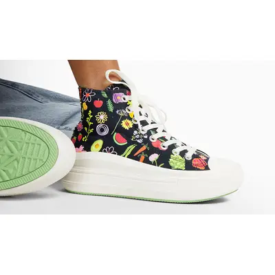 Converse Chuck Taylor Move Festival Smoothie Platform High Black