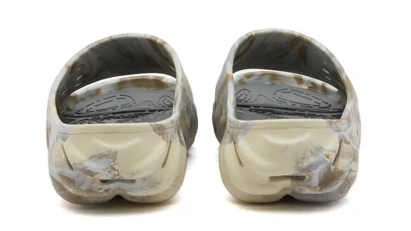 Crocs Echo Marbled Slide Bone Multi 208467-2Y3 Back