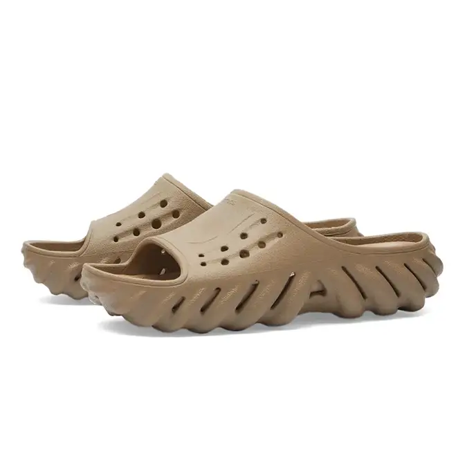 Crocs Echo Slide Tumbleweed | Where To Buy | 208170-2G9 | The Sole