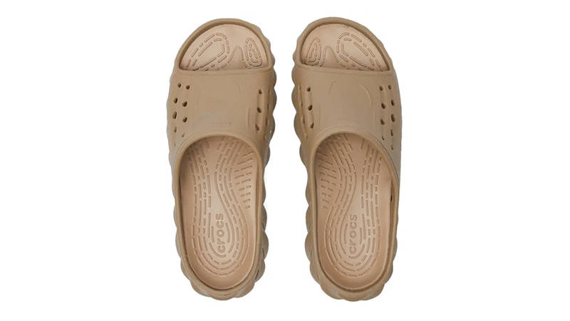 Crocs Echo Slide Tumbleweed 208170-2G9 Top