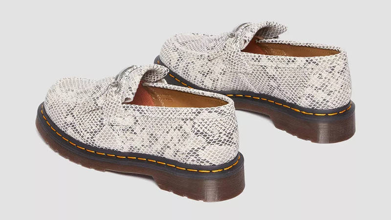 Dr. Martens Adrian Snaffle Loafer Python Print | Where To Buy 