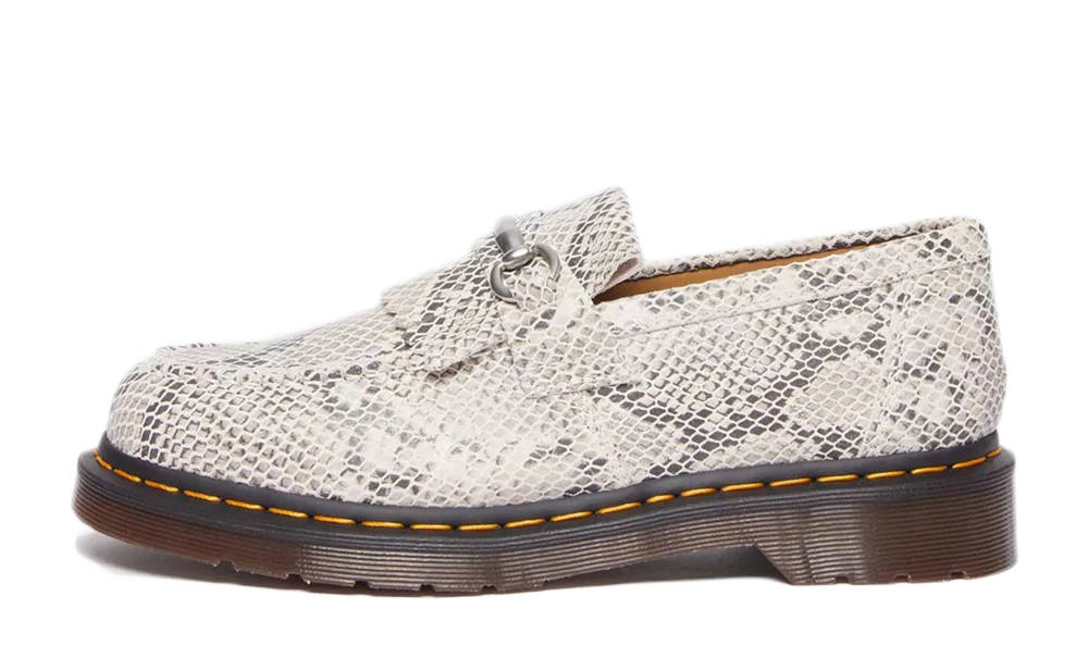 Dr. Martens Adrian Snaffle Loafer Python Print | Where To Buy | 30616296