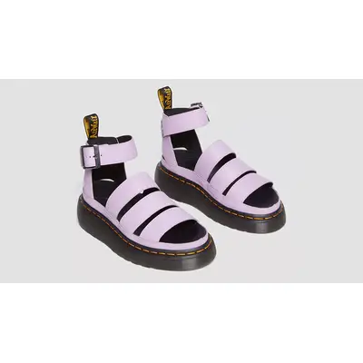 Dr. occhielli Martens Clarissa 2 Platform Sandals Lilac 30745308 Front