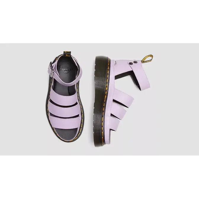 Dr. occhielli Martens Clarissa 2 Platform Sandals Lilac 30745308 Top