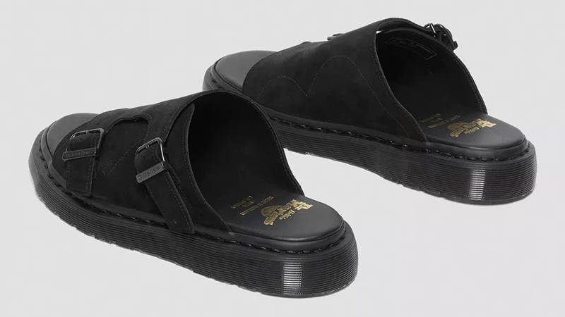 Dr. Martens Dayne Slide Sandals Black 27498001 Back