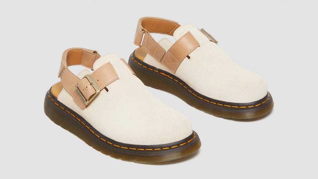 Dr. Martens Jorge 2 Slingback Mules Beige 30762297 Side