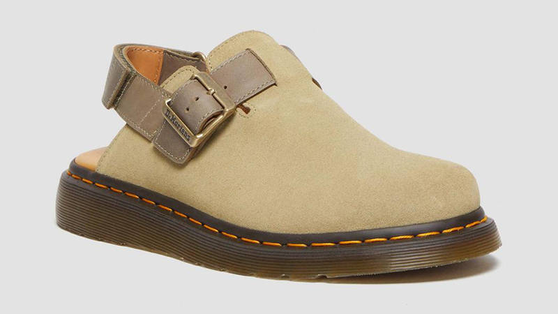 Dr. Martens Jorge 2 Slingback Mules Olive 30762636 Front