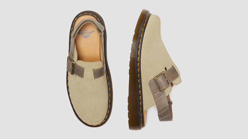 Dr. Martens Jorge 2 Slingback Mules Olive 30762636 Top
