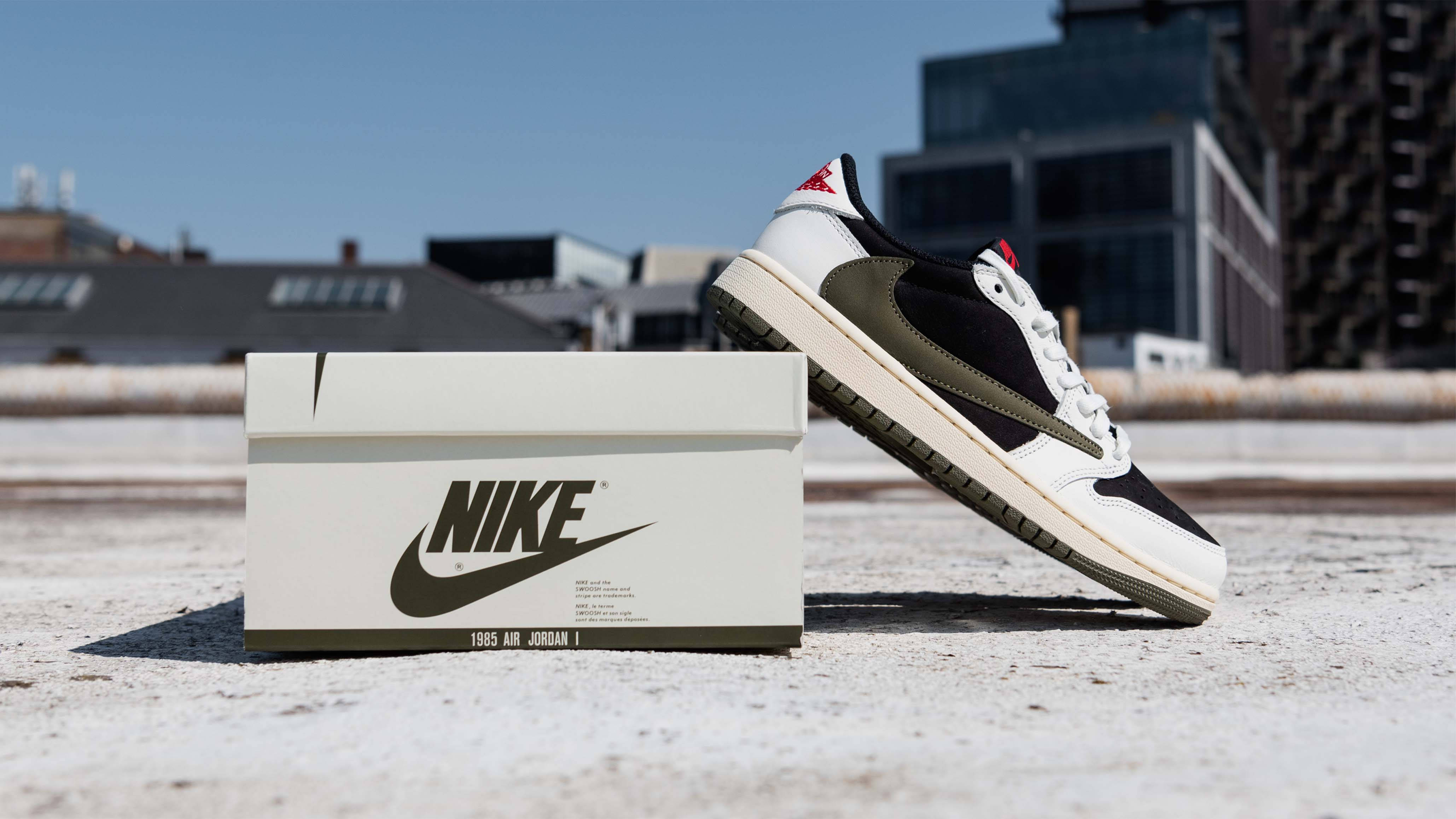 Travis Scott x Air Jordan 1 Low OG Olive