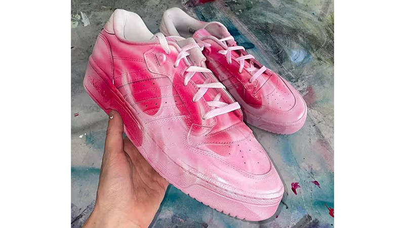 Gerrit Jacob x adidas Forum Low Pink Side
