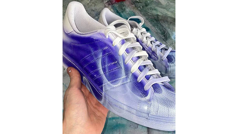 Gerrit Jacob x adidas Superstar Purple Side