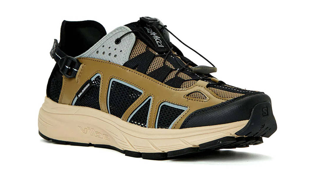 Gramicci x Salomon Techsonic Leather Advanced Tan L47222600 Front