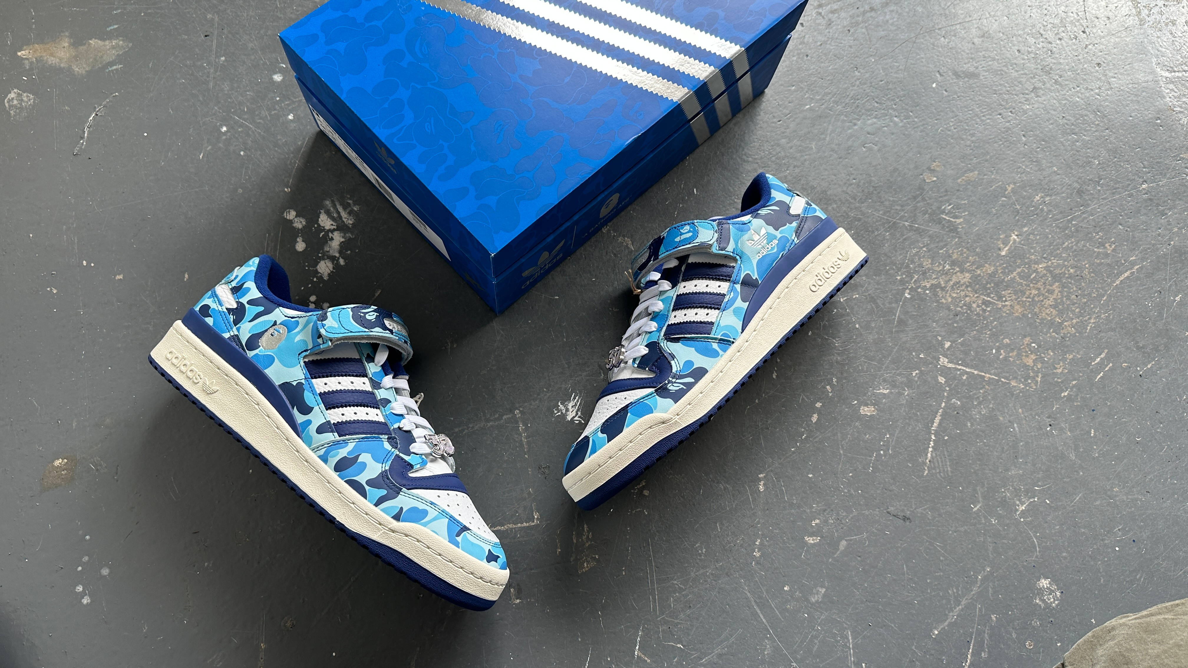 Here's an Early Look at BAPE's 30th Anniversary adidas Forums